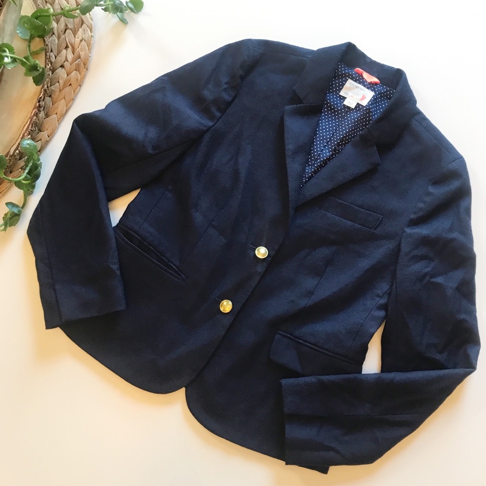 💛Crewcuts Girl’s Wool Sport Jacket💛